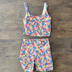 Old Navy Colorful Floral Set